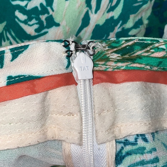 EUC Anthropologie Elevenses Tropical Floral Print Skort Size 4 - Picture 4 of 9